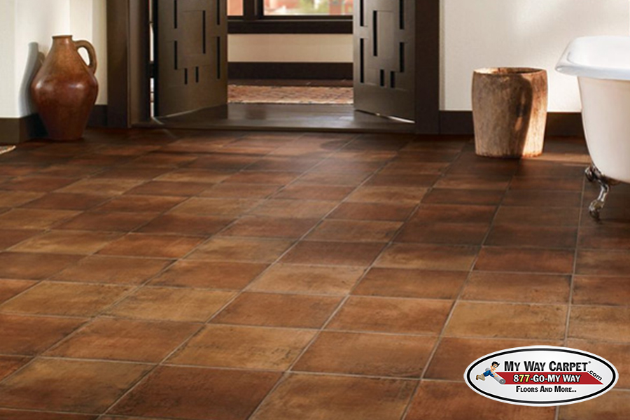Armstrong Armstrong Vinyl Sheet &mdash; Stylish easy-to-clean sheet vinyl flooring.