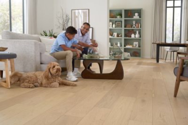 Mohawk TecWood&trade; Enhanced &mdash; Wider, longer planks with enhanced scratch resistance and lifetime warranty.