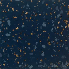 Roppe ReNew palette Deep Navy (139) stair tread color swatch