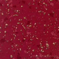Roppe ReNew palette Red (186) stair tread color swatch