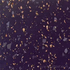 Roppe ReNew palette Aubergine (618) stair tread color swatch